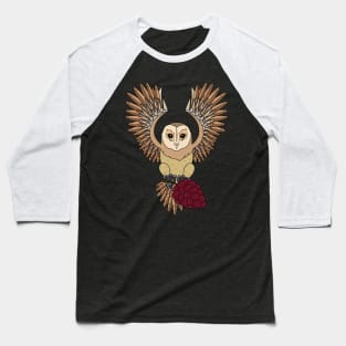 The Vegan Owl Baseball T-Shirt